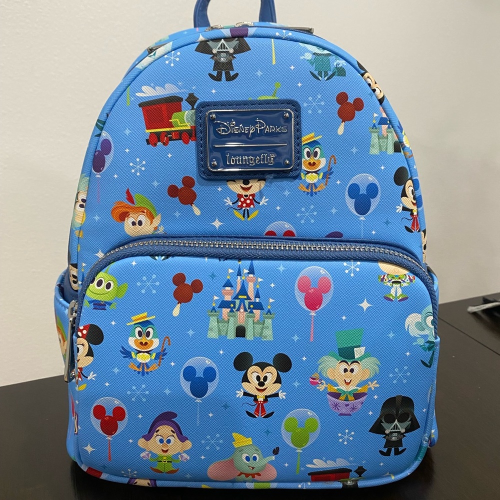 Disney Parks 2022 Chibi Disneyland Loungefly